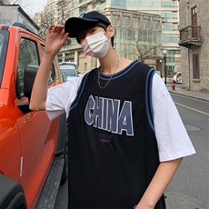 男生运动套装韩版潮流夏季两件套帅气短袖篮球短裤一套TZ04-P35，男装休闲套装，星座308B-1