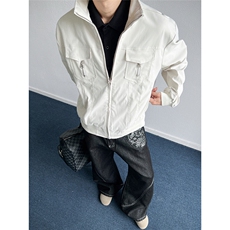自家图~现货老钱风多口袋机能夹克外套W1357/P75，男装夹克，电商B350