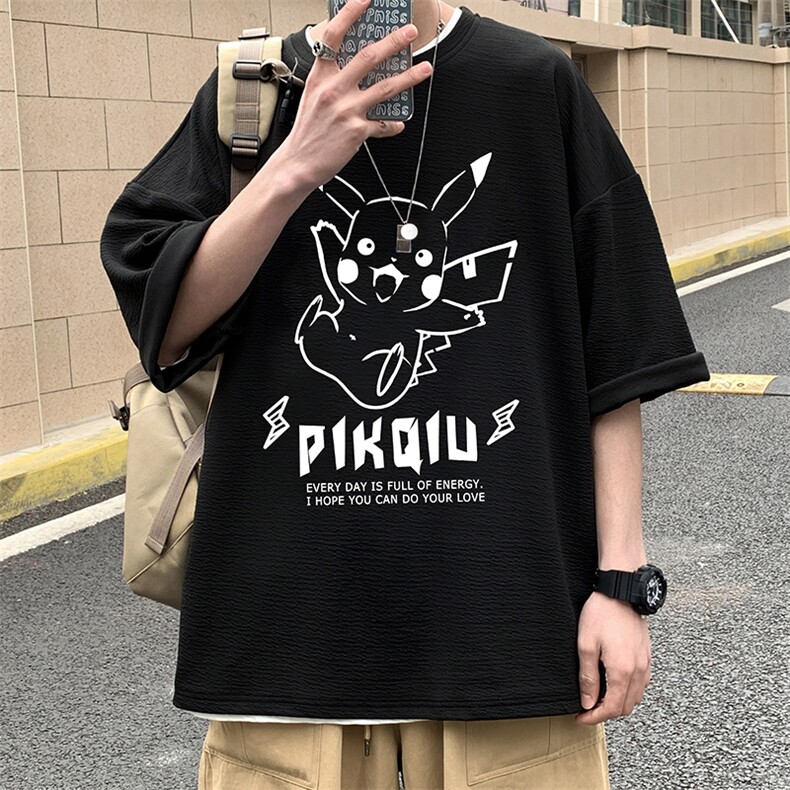 Q11078-P30春夏季七分袖t恤男大码五分袖男短袖中袖,男装T恤,电商A040