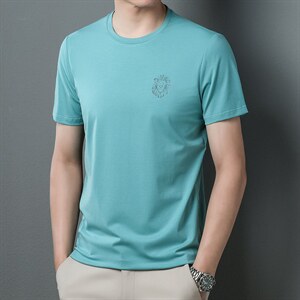 BGW32531男式2023夏季新款T恤衫男短袖圆领休闲体恤P43图片