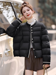【现货现货】轻薄羽绒服女短款2025冬季新款高级感90白鸭绒小外套图片