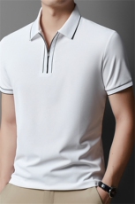 BGW-B88013夏季男士新款短袖T恤青年修身体恤商务休闲POLO衫，男装Polo衫，电商B360