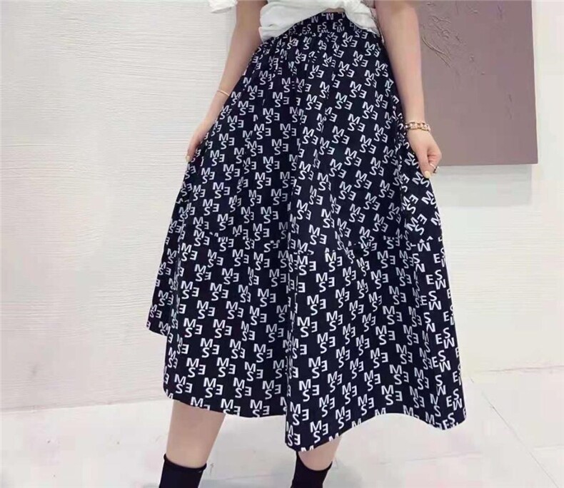 夏季花半裙，女装半身裙，曼希野