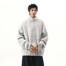 日系百搭长袖毛衣原宿潮流时尚简约气质慵懒5813P57，男装针织衫/毛衣，星座410-2