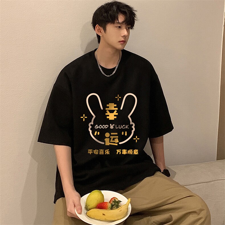 麂皮绒短袖t恤男大码半袖男JD82297-P25,男装T恤,电商A040