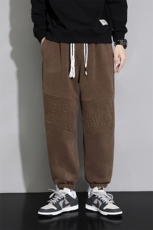 主推M-8XL秋季新款大码束脚潮流休闲卫裤109-K609-P40，男装休闲裤，星座109-1