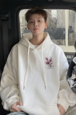 已注册/华棉春秋外景慵懒休闲宽松连帽卫衣男WY00724/P45加绒P50，男装卫衣，电商B316