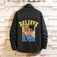 长袖衬衫男士大码宽松衬衣男寸衫砖墙CS15271-P38，男装衬衫，电商A040A