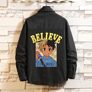 长袖衬衫男士大码宽松衬衣男寸衫 砖墙 CS15271-P38,男装衬衫,电商A040A