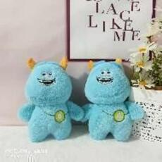 天磊毛绒玩具 背包蓝怪怪