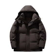 羽绒服男冬季新款港风宽松连帽加厚外套上衣YR922-P155，男装羽绒服，星座214-3