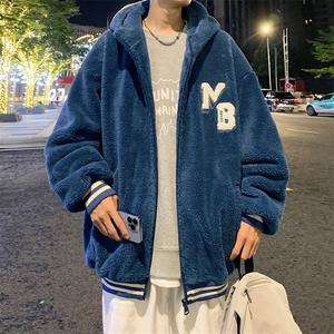 冬装青少年加绒加厚棉衣羊羔绒百搭外套男女同款 917-P110控价158图片