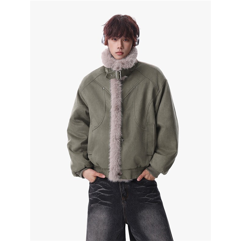 主推冬季新款宽松/座山雕加厚外套潮加厚棉衣XZ102B-1M803-P125,男装棉衣,星座102B-1