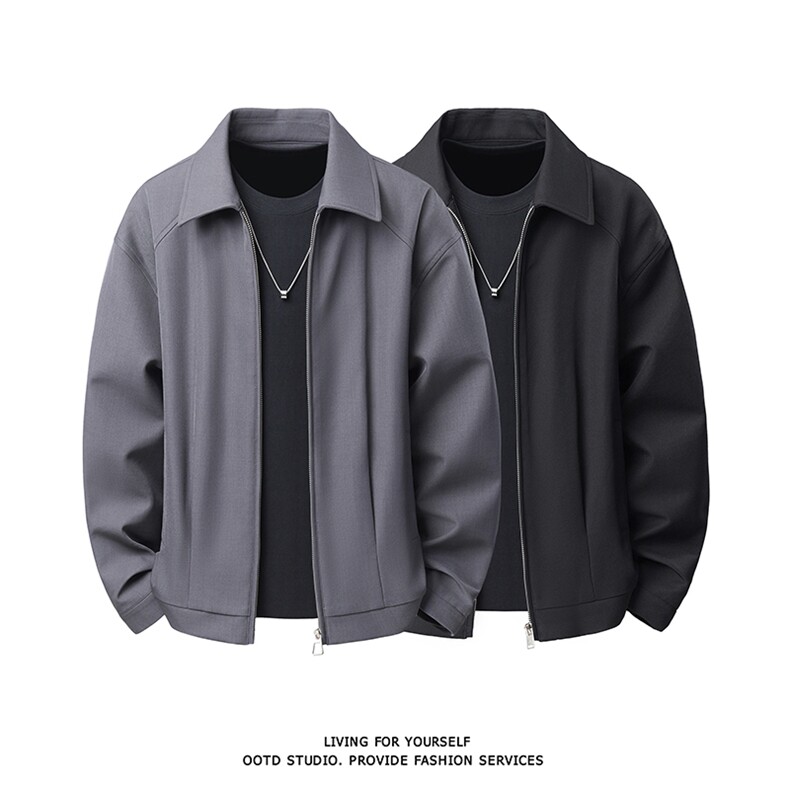 得物白底图夹克潮时尚牌美式解构春季夹克男外套，男装夹克，星座301C-5