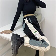 518秋季中性港风工装裤男女潮流百搭长裤子，男装休闲裤，星座507