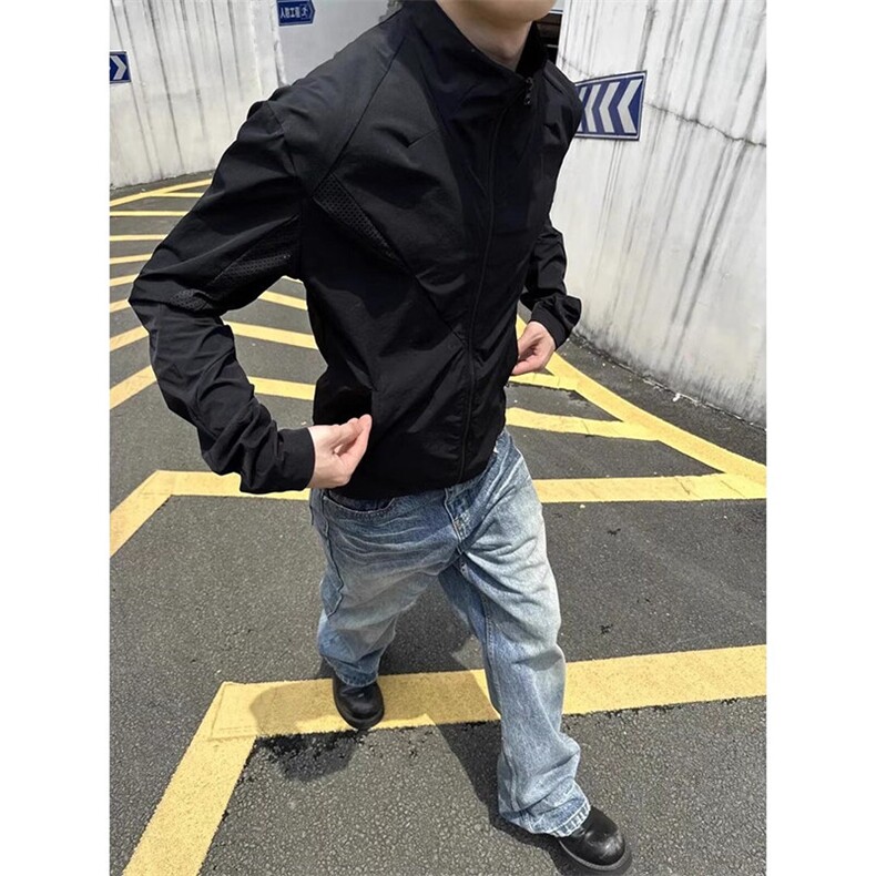J5257网图慎用激光冲孔防晒服防晒衣外套男女夏季网眼骑行外套,男装夹克,星座115A-2