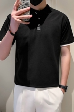 社会小伙轻熟店主风假两件袖子polo衫t恤男A210-A317-P58控78，男装T恤，星座210-3