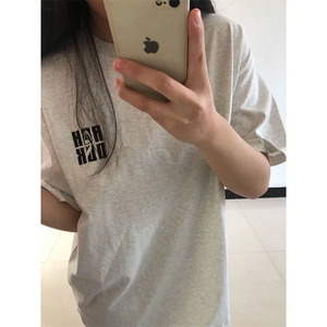 万针全刺绣工艺抖音得物高品质260克重磅纯棉双纱美式高街短袖T恤图片
