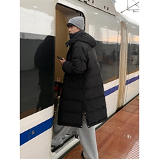 冬季新款90%鸭绒长款羽绒服韩系高级软糯外套D5566-TP245348，男装羽绒服，电商A102