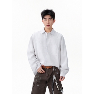 条纹长袖衬衫222-2-CS91-P68卖88图片