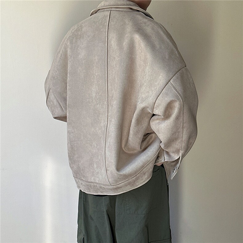 现货日系鹿皮绒外套男宽松休闲呢子夹克A351-A130-P125,男装夹克,电商A351