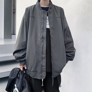 棒球服男款2025年潮流美式新款情侣外套春秋款高级感男士休闲夹克图片