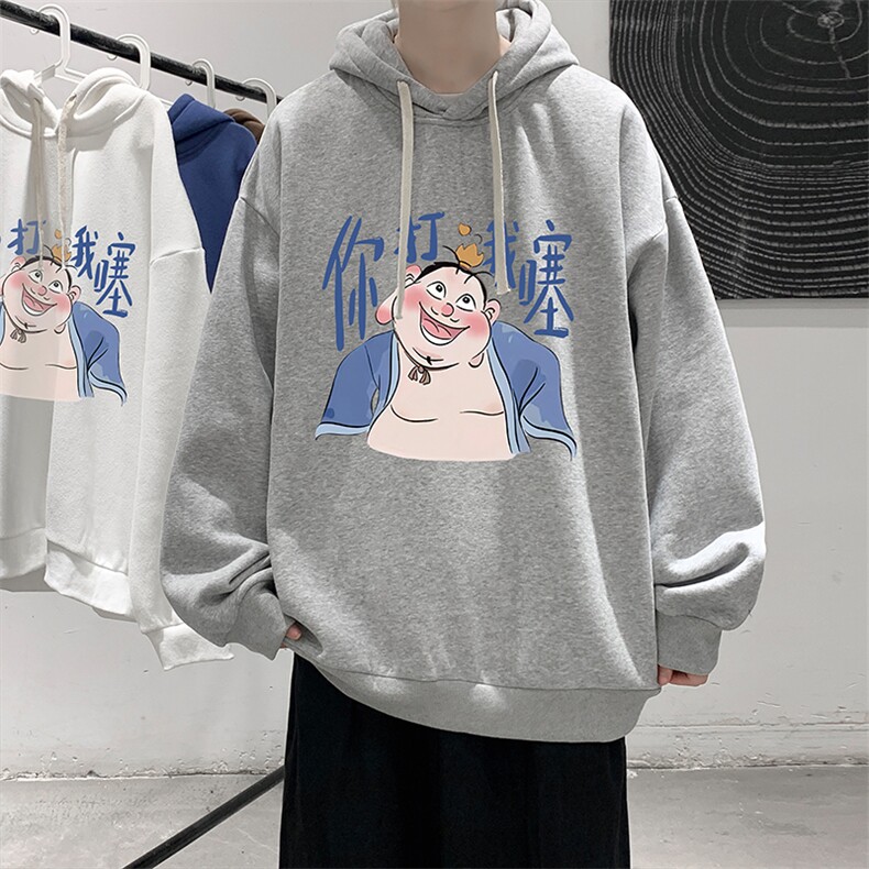 连帽卫衣男大码胖子帽衫大号运动服WY2437-P35,男装卫衣,电商A040