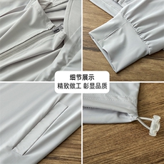 【UPF50+】防晒衣XT5486-TP55控价88夏季户外凉感印花透气上衣，男装夹克，电商A102-1