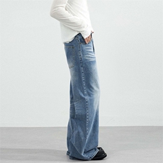 潮流宽松休闲裤高街潮牌牛仔裤A161-K5650-P62108元，男装牛仔裤，电商A161