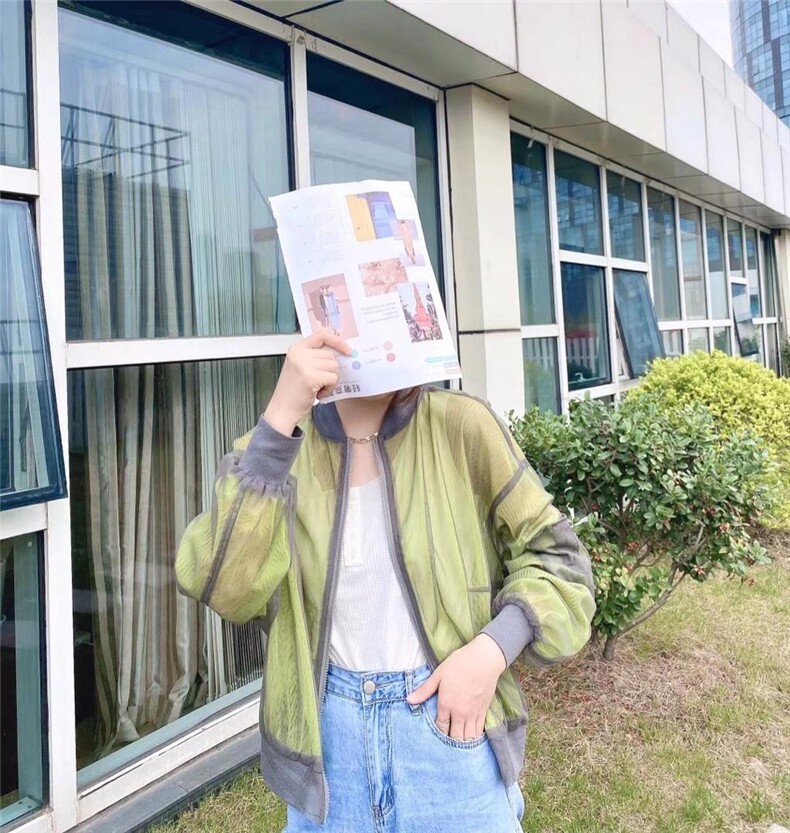 【爆版】俩面穿彩色防晒衣，女装，YEAXIU(6F)