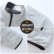 新款双面穿秋冬加厚夹克外套潮流时尚防风保暖上衣928-P65，男装夹克，星座210-1
