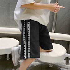 高街牛仔短裤男夏季五分裤D1002P35,男装牛仔裤,星座1116-2