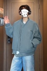 特批P80无差价春季cleanfit复古机车pu皮美拉德男夹克外套J5218，男装夹克，电商A001