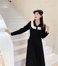 韩版时尚连衣裙，女装连衣裙，E莎