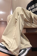 8XL-M特大码冰丝裤男美式工装裤高腰垂感宽松防晒阔腿裤K962P45，男装防晒衣，电商D206-1