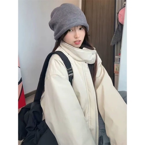 降价 降价  自由工厂现货抖音冬情侣新款加厚棉服ZX26批70控148图片