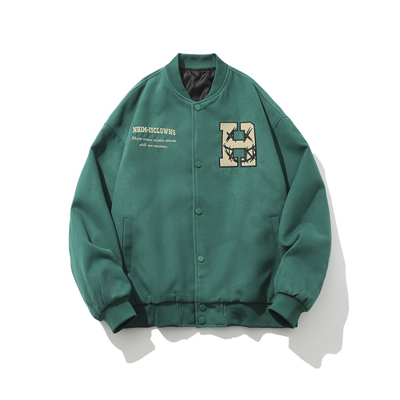 白底-美式高街字母印花棒球服外套男9020-P108,女装短外套,电商B380（原B361）