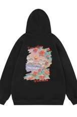 白底新款秋季时尚百搭宽松印花潮流情侣卫衣W2011P40控58，男装卫衣，电商A247-1