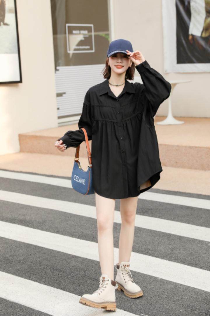 爱美欧，秋装现货韩版撞色衬衣，其它，爱美欧