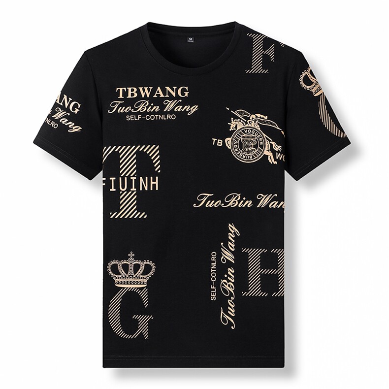 夏季薄款短袖T恤男士休闲宽松圆领上衣服新款潮流T恤XL6235-P63,男装T恤,星座1105-3