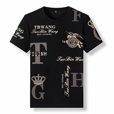夏季薄款短袖T恤男士休闲宽松圆领上衣服新款潮流T恤XL6235-P63，男装T恤，星座1105-3
