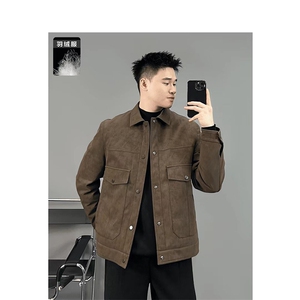 网图慎用~抖音同款皮羽绒服 BY202/P165图片