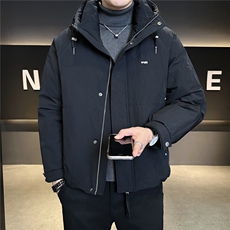 标50绒工装连帽男士羽绒服冬季2025新款防寒服A313-3320-P225，男装羽绒服，电商A313