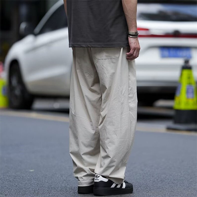 速干伞兵工装户外运动裤子男士夏季薄款2025新款休闲宽松无品牌,男装工装外套,星座506A