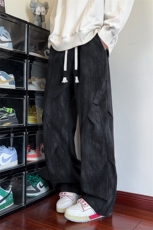 212A-K106特40控78扎染工装口袋休闲裤男直筒宽松裤子，男装工装外套，星座212A（原A324）