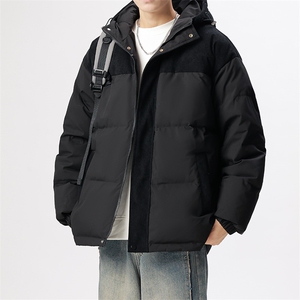 羽绒服男女同款冬季时尚百搭50%灰鸭绒连帽厚外套YR9008-P130图片
