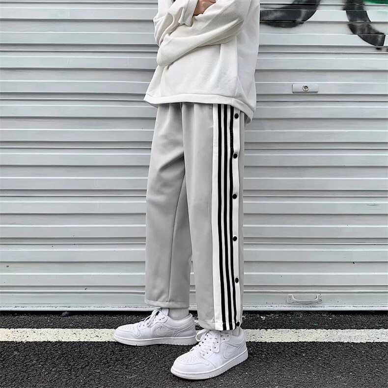 男春季休闲裤全排扣裤D79P30,男装休闲裤,星座1116-2