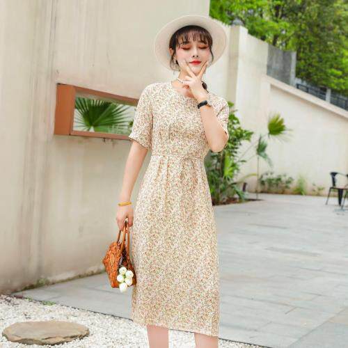 夏季新款连衣裙，女装连衣裙，浪漫流纱