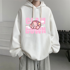 连帽卫衣男大码运动服帽衫外套WY2318-P35 加绒款-P40图片