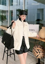 皮毛一体外套，其它，莲佳妮